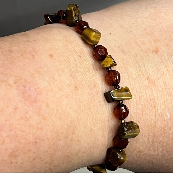 Faux, Costume, Estate, Vintage Beaded Bracelet - Picture 2 of 4